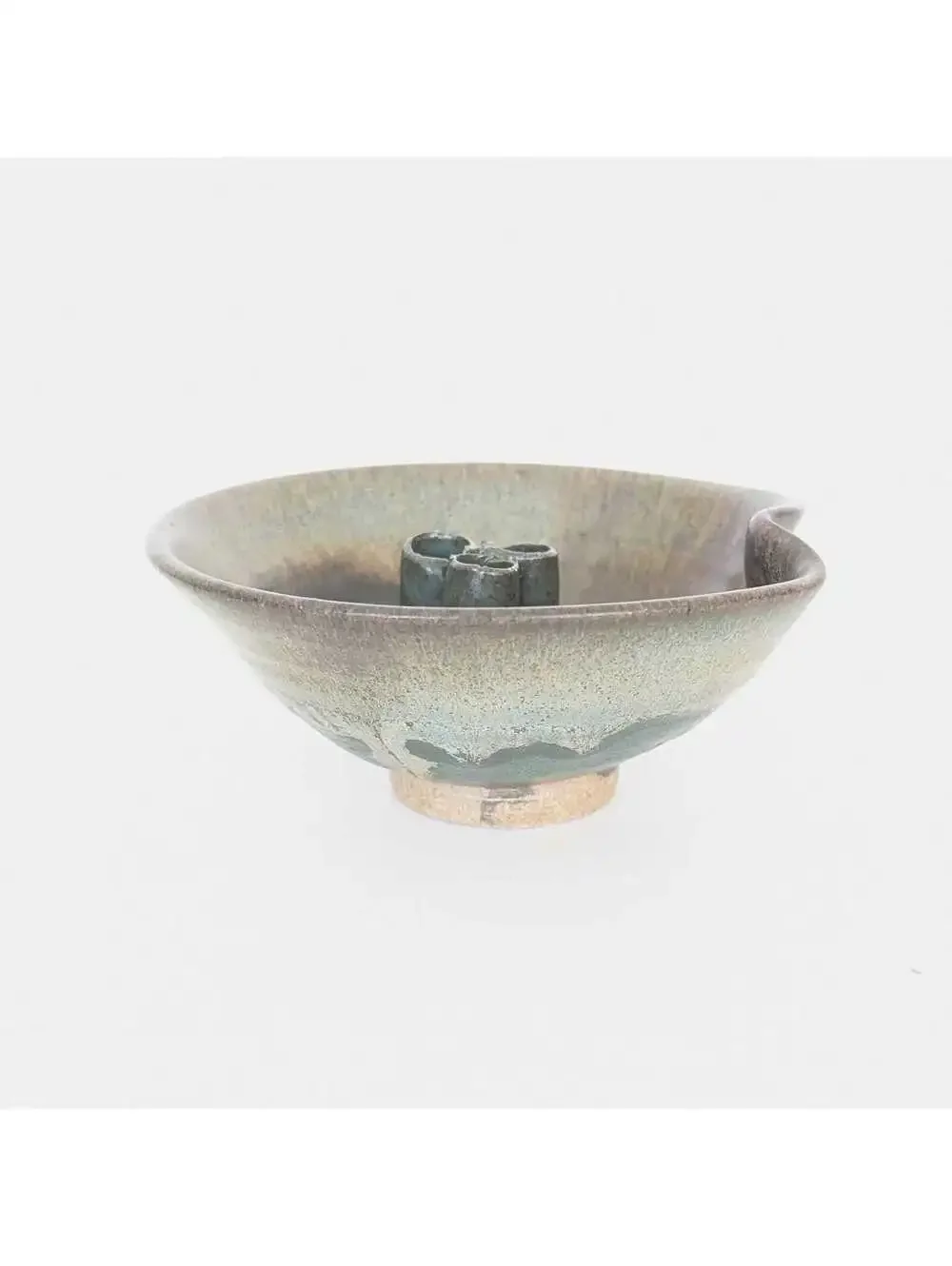Vintage Studio Pottery Ikebana Flower Vase